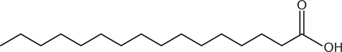 sixteen-carbon chain carboxylic acid