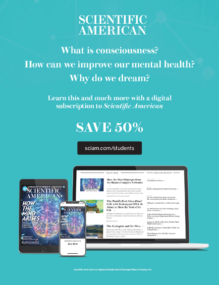 dive deep into special editions of Scientific America